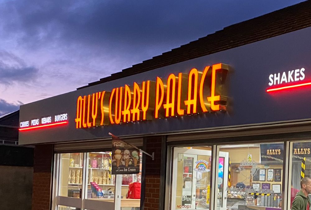 Signs Coatbridge, Glasgow, Edinburgh. 3D letters, illuminated Front lit, Signs Coatbridge, Glasgow, Edinburgh.